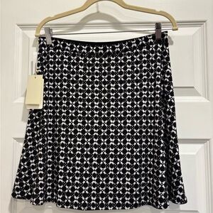 41 Hawthorn Black and White A-Line Skirt